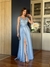 Vestido De Festa Sofia 3 Fenda Azul Serenity - comprar online