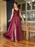Imagem do Vestido De Festa Sofia 3 Fenda Marsala