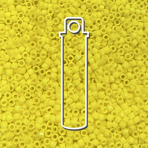DELICA MIYUKI 11/0 YELLOW OP 7.2GM - comprar online