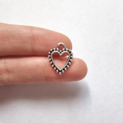 DIJE CORAZON PUNTOS #09 - 5U