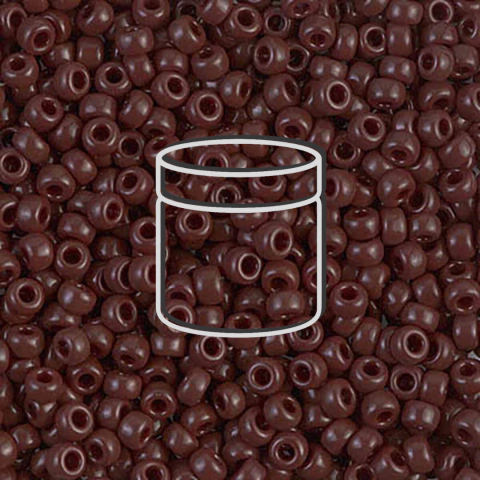 ROCAILLE MIYUKI 8/0 OP CHOCOLATE 10GM - comprar online