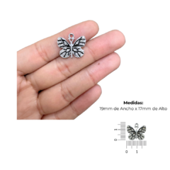 DIJE DE MARIPOSA CON STRASS - 1 U en internet