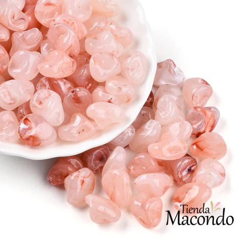 PIEDRAS IRREGULAR ACRILICO ROSA (10 Grs) - comprar online
