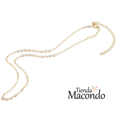 COLLAR ENCHAPADA ANDY CON EXTENSOR (1 UNIDAD) en internet