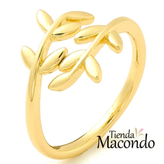 ANILLO RAMITAS ENCHAPADO - comprar online