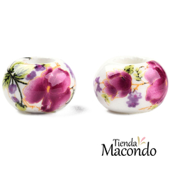 DONA PORCELANA FLOR PURPURA (1 UNIDAD) en internet