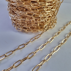 CADENA FORZADA 12x6 DORADO (1 metro)