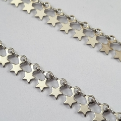 Cadena con Estrella Plateada (1 metro) en internet