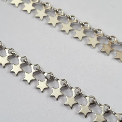 Cadena con Estrella Plateada (1 metro) en internet