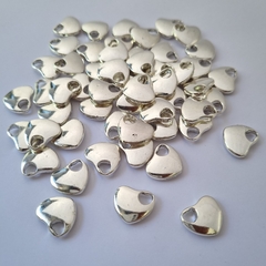 CORAZON + CORAZON CALADO PLATEADO (10 Grs) - comprar online
