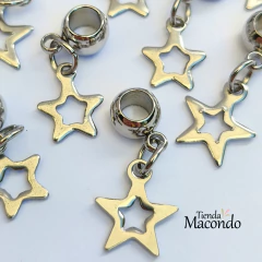 COLGANTE ACERO ESTRELLA CONTORNO ESTILO PANDOR P (1 Unidad) - comprar online