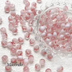BOLA CRISTAL MURANO ROSA (10 unidades) - comprar online