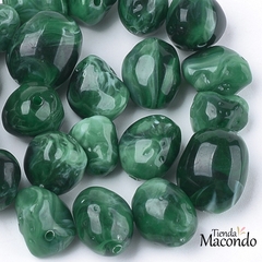 PIEDRAS IRREGULAR ACRILICO VERDE (10 Grs) - comprar online