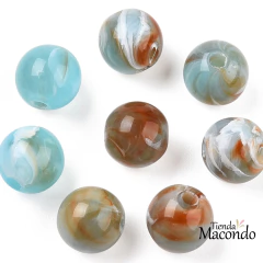 PIEDRAS BOLA ACRILICO AQUATERRA (10 Grs) en internet