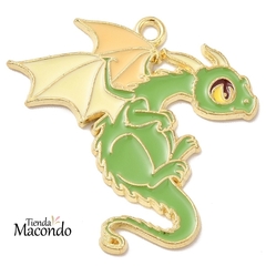DRAGON VERDE ESMALTADO (1 UNIDAD) XL - comprar online