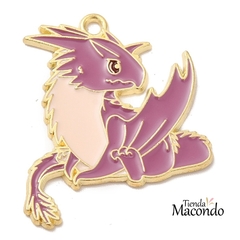 DRAGON VIOLETA ESMALTADO (1 UNIDAD) XL - comprar online