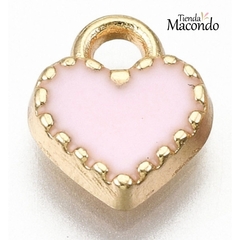 HEART CHICO ROSA ESMALTADO (1 UNIDAD) - comprar online