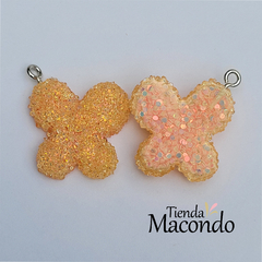 MARIPOSA PAILLETTE RESINA (1 UNIDAD) - Tienda Macondo