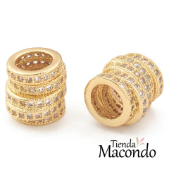 SEPARADOR 5 AROS ENCHAPADO ZIRCONIAS