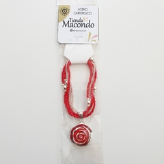 Pulsera Rosa Roja - comprar online