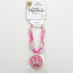 Pulsera Corona 2 Rosa