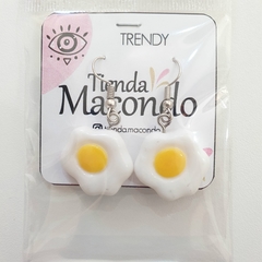 Aros de Resina Huevo Frito