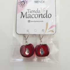 Aros de Resina Cereza