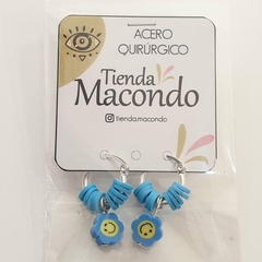 Aros de Acero Q + Flor Fimo Surtidos y Fimos en internet