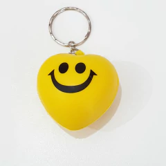 Llavero Corazón Amarillo