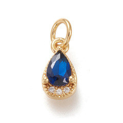GOTA ENCHAPADA CIRCONIA (Azul)