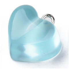 DIJE CORAZON PANZON CIELO (1 UNIDAD) - comprar online