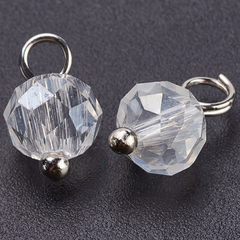 DIJES CRISTAL FACETADO TRASLUCIDO (x 10 unidades)
