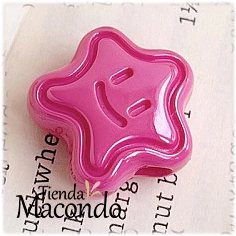 ESTRELLA NACARADA PASANTE FUCSIA