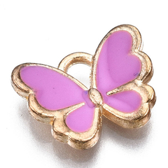 MARIPOSA OBISPO BORDE DORADO ESMALTADO (1 UNIDAD) - comprar online