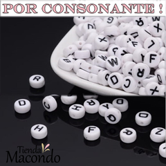 10 LETRAS POR CONSONANTE (BOLSA 10 UNIDADES) - comprar online