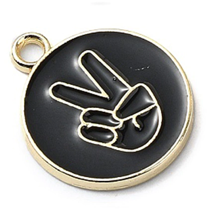 4 PAZ ESMALTADA NEGRA (4 UNIDADES)