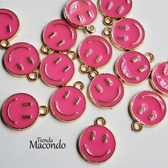 CARITA ESMALTADA FUCSIA (1 UNIDAD)