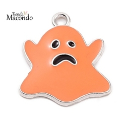 FANTASMA ESMALTADO PLATEADO NARANJA (1 UNIDAD)