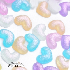 APL CORAZONES POLVO DE BRILLO (10 UNIDADES) - comprar online