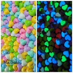 APL CORAZONES SEMI-LUMINOSOS (10 UNIDADES)