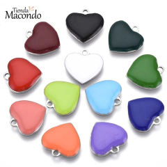 CORAZON ACERO MAS ESMALTE