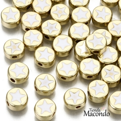 SEPARADOR ESTRELLA ESMALTADA BLANCA (1 UNIDAD)