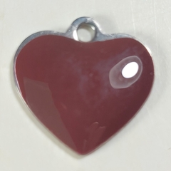 CORAZON ACERO MAS ESMALTE - Tienda Macondo