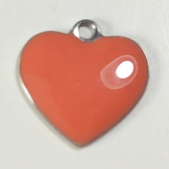 CORAZON ACERO MAS ESMALTE - tienda online