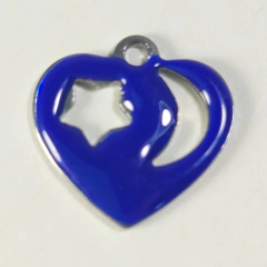 CORAZON NOCHE ACERO MAS ESMALTE - tienda online