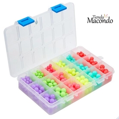 PERLAS ACRILICO FLUORESCENTES (1 CAJA)