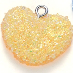 CORAZON PAILLETTE RESINA (1 UNIDAD) - comprar online