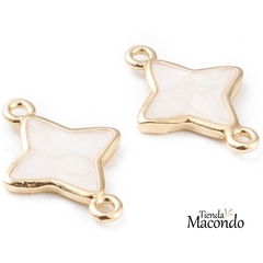 ESTRELLA ENCHAPADA CON ESMALTE (1 UNIDAD)
