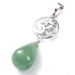 GOTA CHAKRA AVENTURINA VERDE NATURAL (1 UNIDAD) en internet