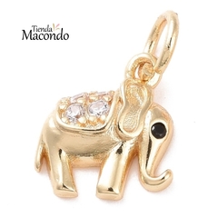 ELEFANTE ENCHAPADO OJITO CIRC NEGRO